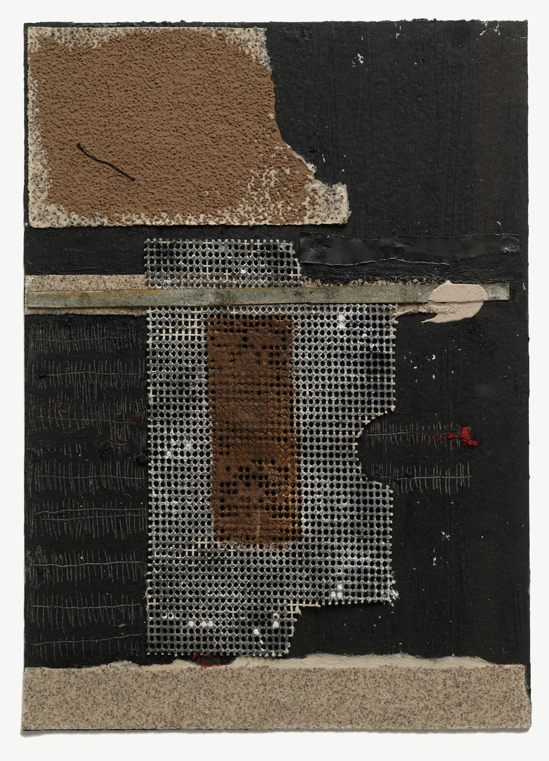 UNTITLED (TR613), 2014 mixed media on paper, 7 x 5 inches