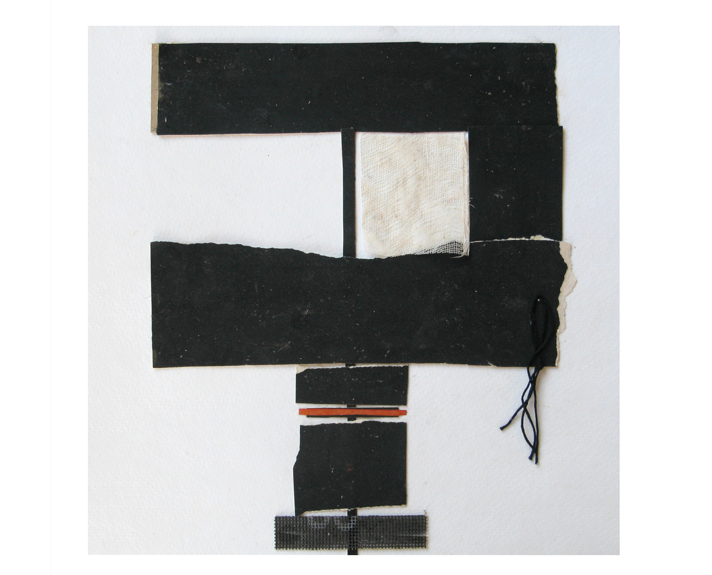 UNTITLED (TR629), 2015 mixed media on paper, 12 x 12 inches