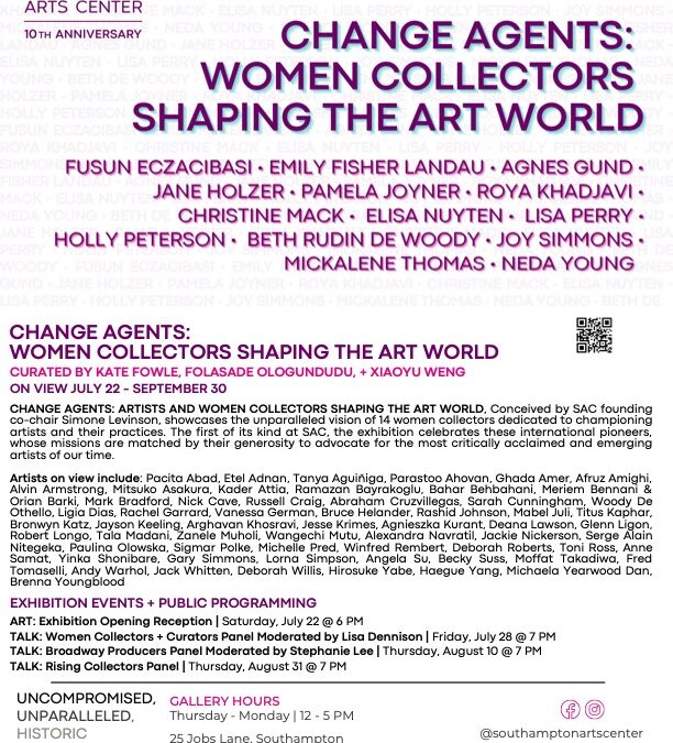 Change Agents: Women Collectors Shaping the Art World